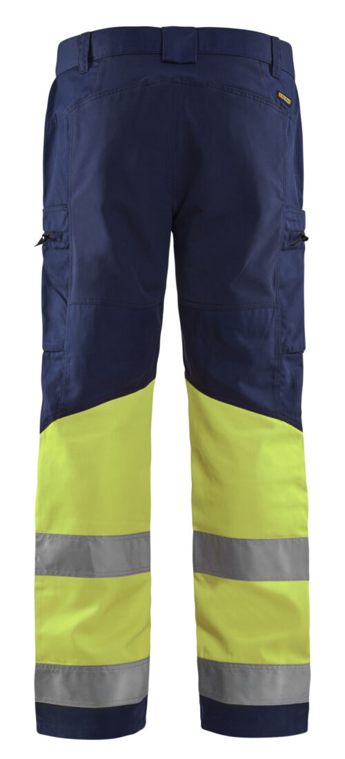 High Vis Arbeitshose mit Stretch