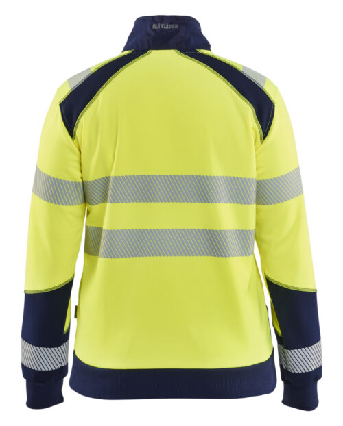 Damen High Vis Sweatjacke