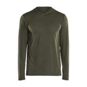 UV Funktions Langarmshirt mit Kapuze