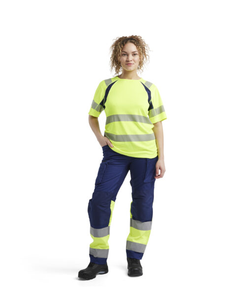 8156ed34-1d46-4822-8378-ea37ef355856 Damen High Vis T-Shirt