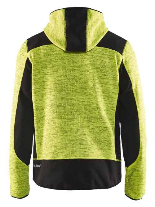 Strickjacke mit Softshell