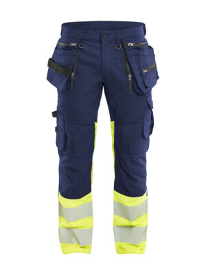 High Vis Arbeitshose Stretch