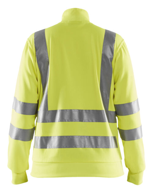 Damen High Vis Sweatjacke