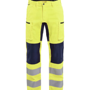 High Vis Arbeitshose mit Stretch