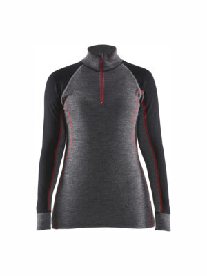 Damen Thermo-Shirt Half-Zip XWarm