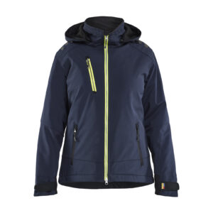 Damen Softshell Winterjacke leicht gefüttert