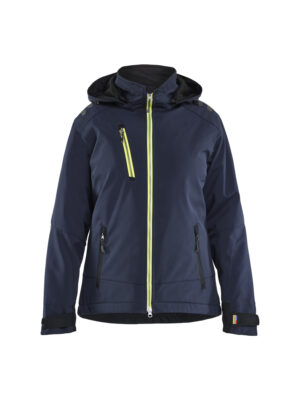 Damen Softshell Winterjacke leicht gefüttert