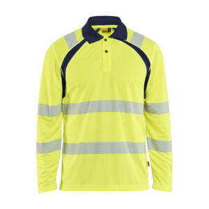 High Vis UV Langarm Poloshirt