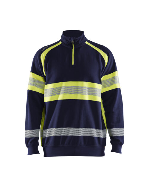 8e010e66-a550-4c37-820e-af54100b4655 High Vis Sweatshirt Half-Zip