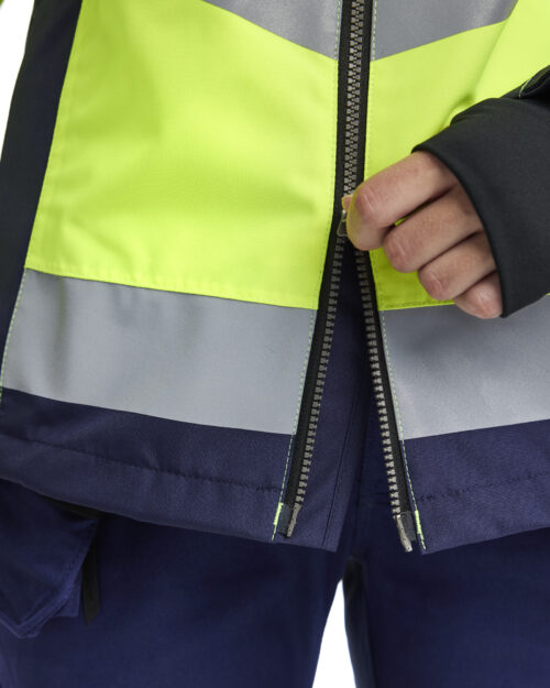 Damen High Vis Shell Jacke