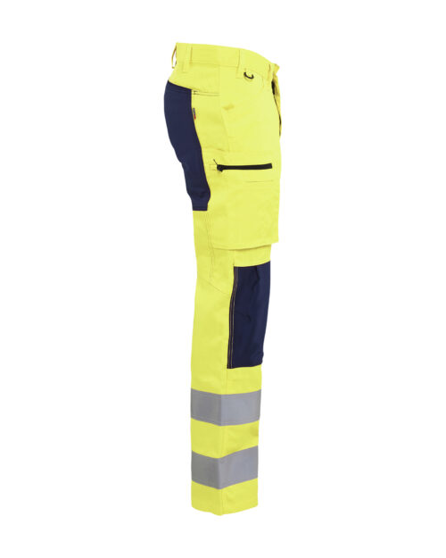 High Vis Arbeitshose mit Stretch