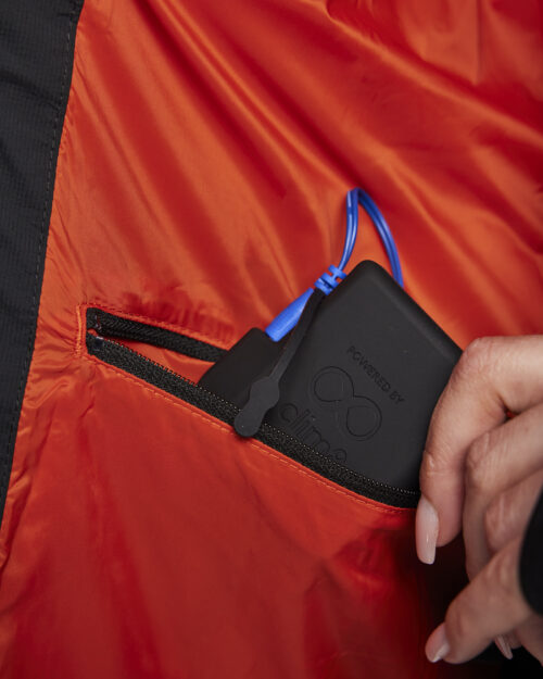 Smarte Wärmeweste für Damen