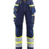 Damen High Vis Arbeitshose mit Stretch