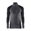Unterhemd Half-Zip WARM 100% Merino