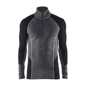 Unterhemd Half-Zip WARM 100% Merino