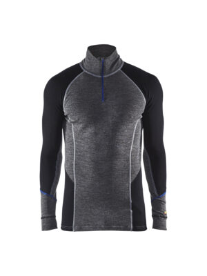 Unterhemd Half-Zip WARM 100% Merino