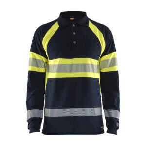 Multinorm Langarm Poloshirt