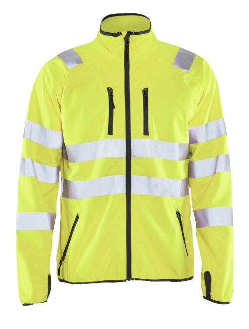 High Vis Softshell Jacke