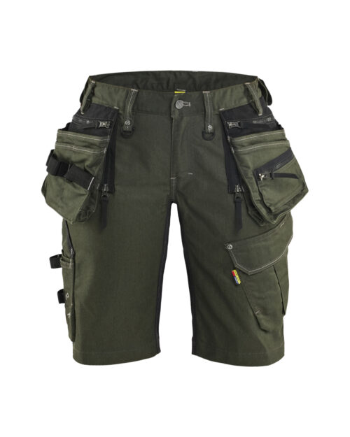 Damen Handwerker Shorts X1900 Stretch