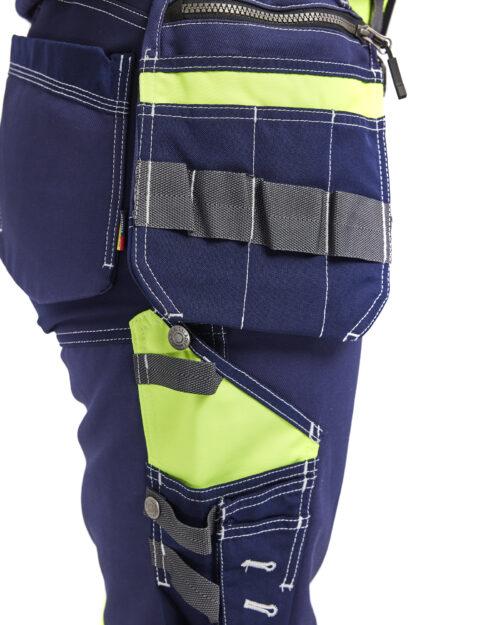 Damen High Vis Arbeitshose mit Stretch