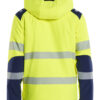 High Vis Softshell Winterjacke leicht gefüttert