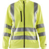 Damen High Vis Sweatjacke