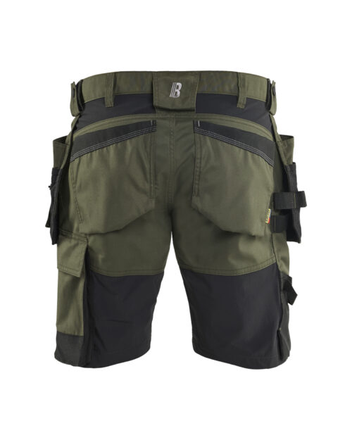 Handwerker Shorts mit Stretch