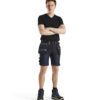 Handwerker Shorts mit Stretch