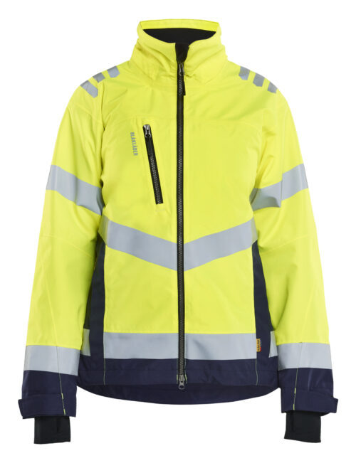 Damen High Vis Shell Jacke
