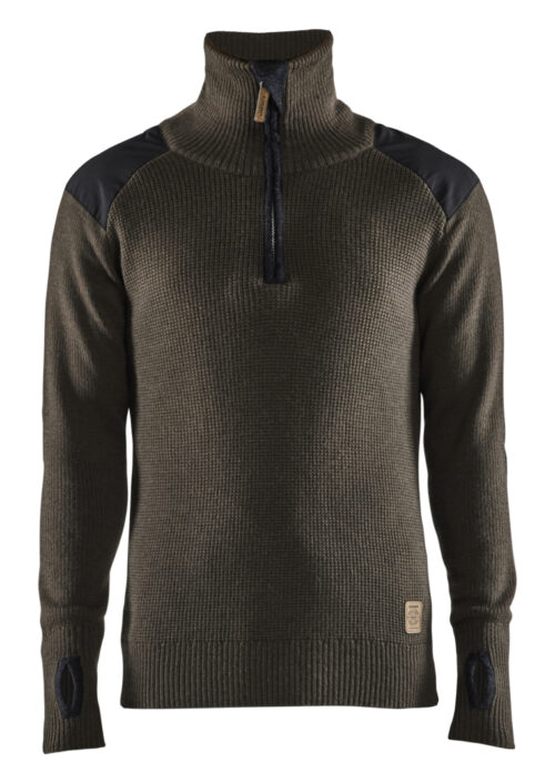 Wollsweater Half Zip