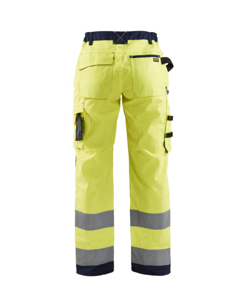 Damen High Vis Arbeitshose ohne Werkzeugtaschen