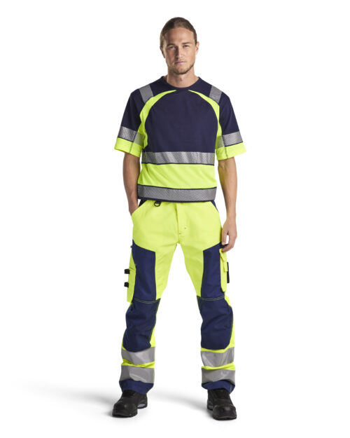 High Vis Arbeitshose ohne Werkzeugtaschen