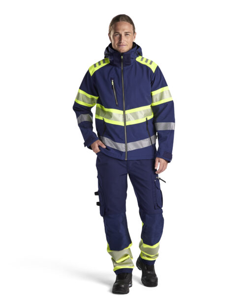 High Vis Softshell Jacke