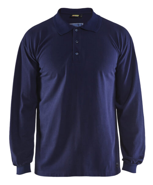 a9729de4-1ba1-41a9-93e9-04df0eb9009f Flammschutz Langarm Poloshirt