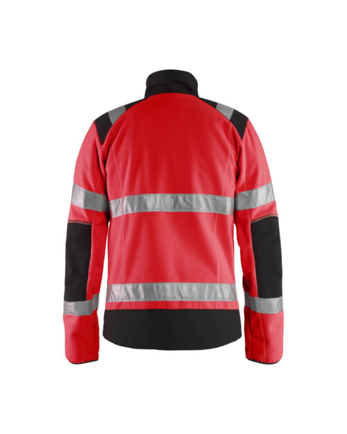 High Vis Fleecejacke winddicht