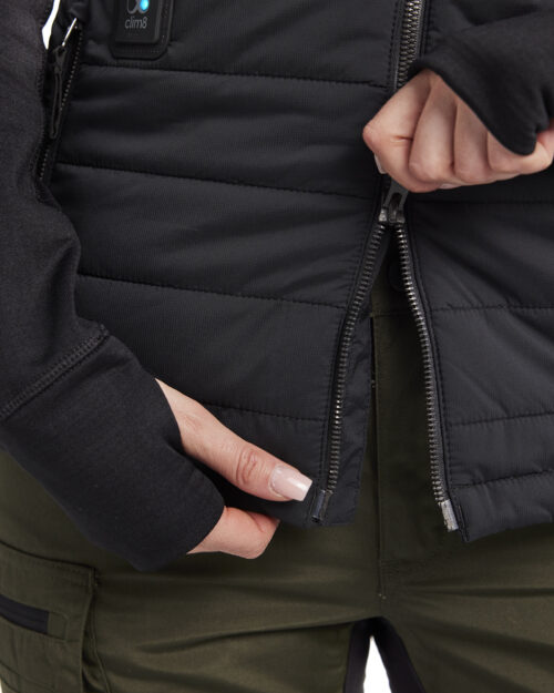 Smarte Wärmeweste für Damen