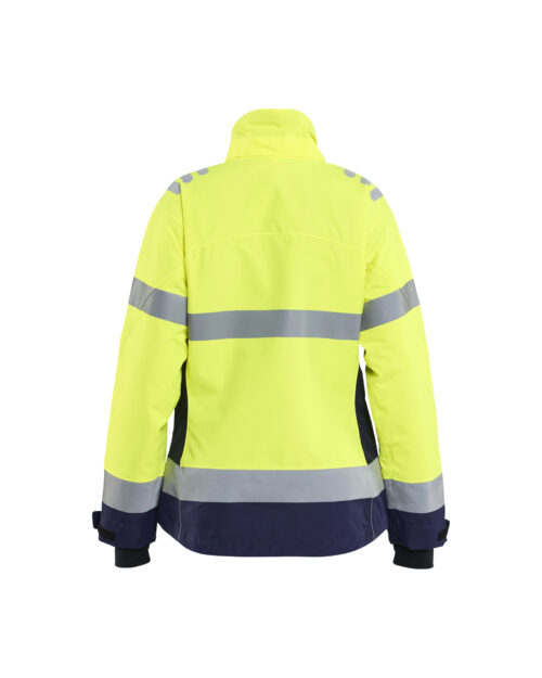 Damen High Vis Winterjacke leicht gefüttert