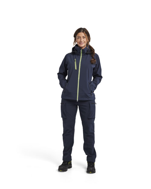 Damen Service Softshell Winterhose