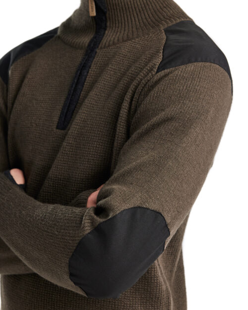 Wollsweater Half Zip