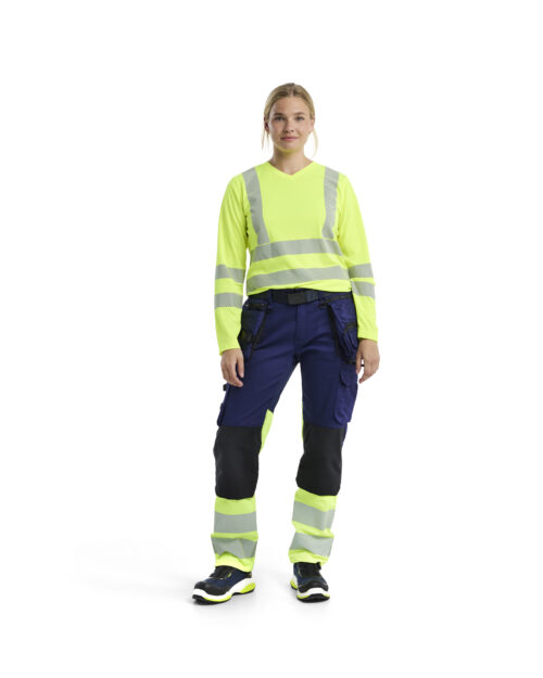 Damen High Vis UV Langarmshirt