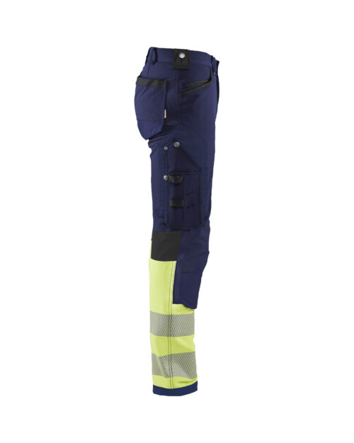 High Vis Arbeitshose 4-Wege-Stretch ohne Werkzeugtaschen