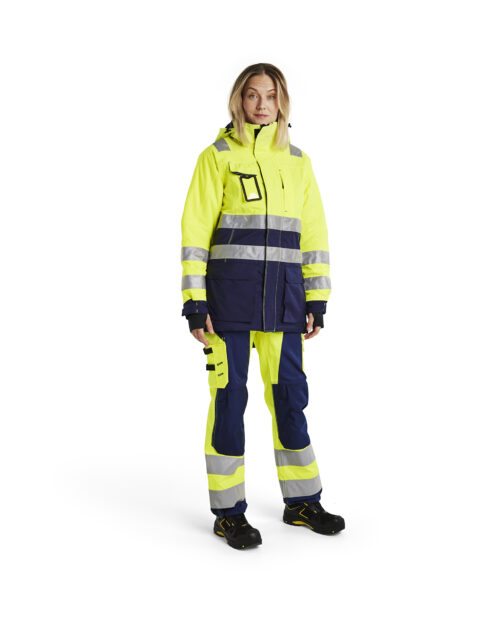 Damen High Vis Winterparka