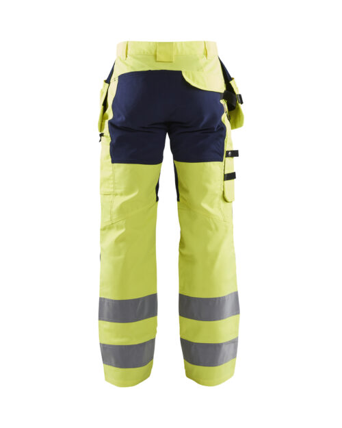 High Vis Arbeitshose mit Stretch