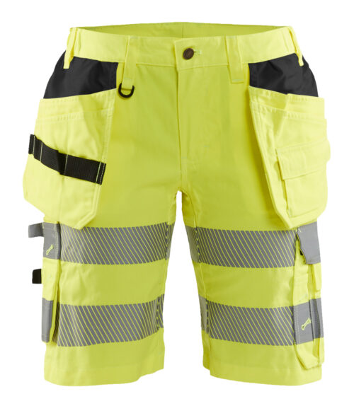 Damen High Vis Shorts mit Stretch