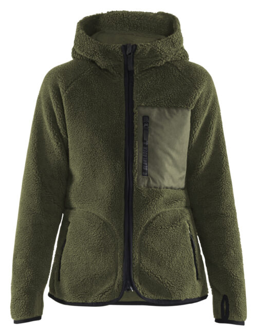 Damen Pile Jacke