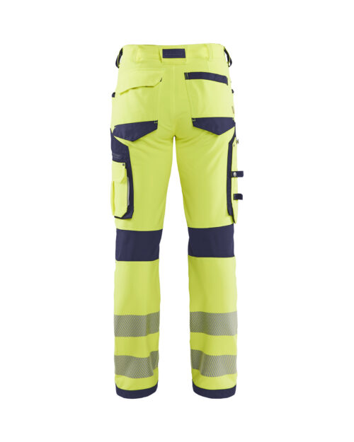 High Vis Arbeitshose 4-Wege-Stretch ohne Werkzeugtaschen