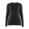 Damen Flammschutz Thermo-Shirt, 68% Merino
