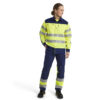 High Vis Arbeitshose mit Stretch
