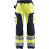 Damen High Vis Arbeitshose ohne Werkzeugtaschen