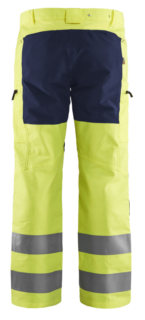 High Vis Arbeitshose mit Stretch